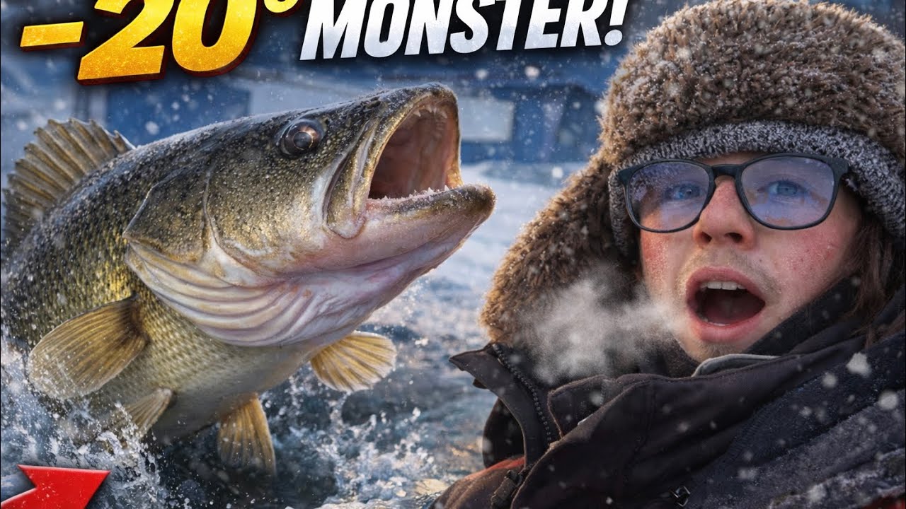 Brutal -20° Ice Fishing in the Boundary Waters (Skunked)