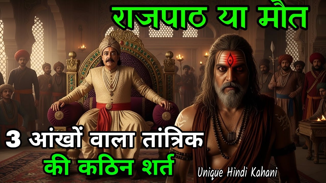 तीन आँखों वाला तांत्रिक और बीरबल की सबसे खतरनाक शर्त! 😱 | Akbar Birbal Stories | Unique Hindi Kahani