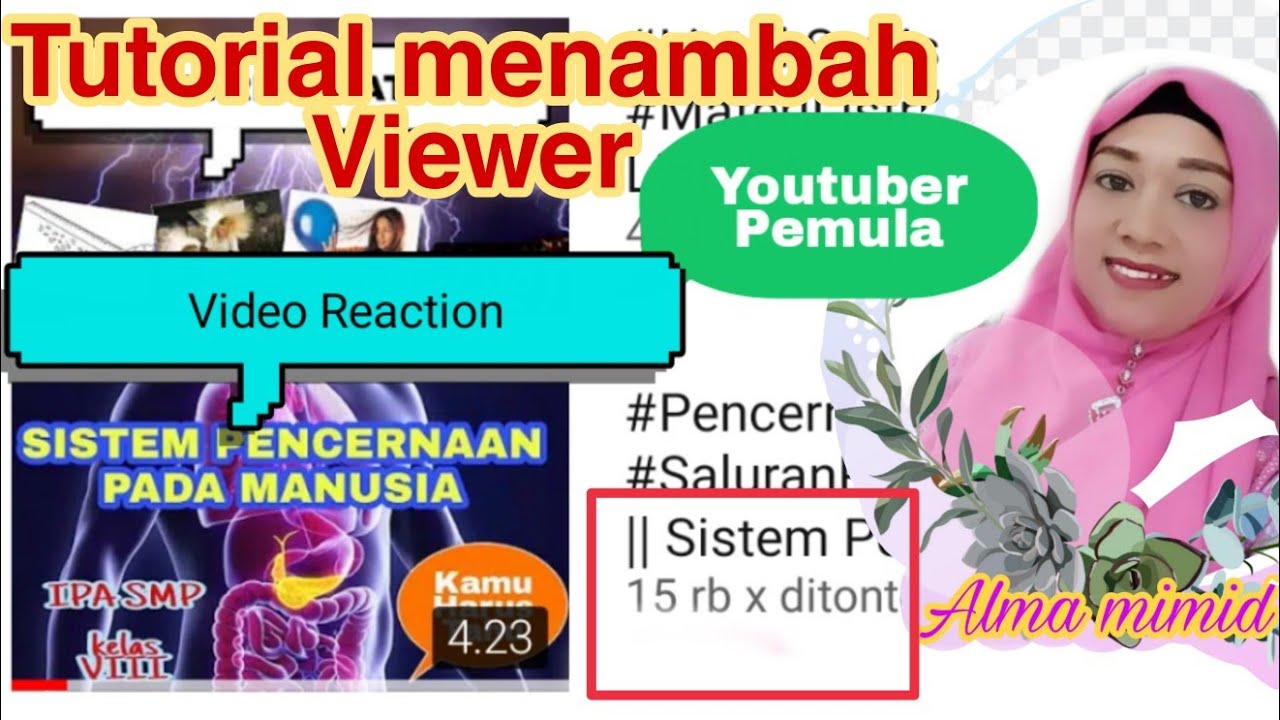 #youtuberpemula #Videoreaction Cara Menambah Viewer Video Youtube || Tutorial Youtuber Pemula