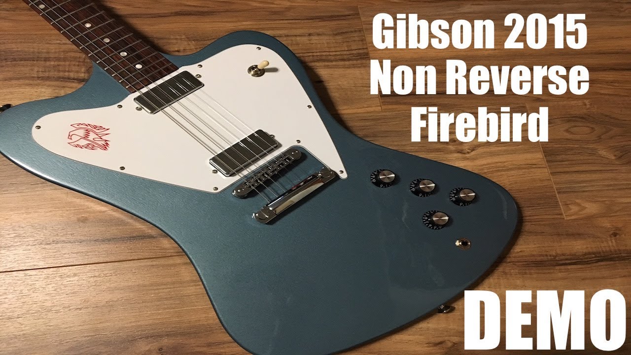 Gibson Non Reverse Firebird 2015 Faded Pelham Blue