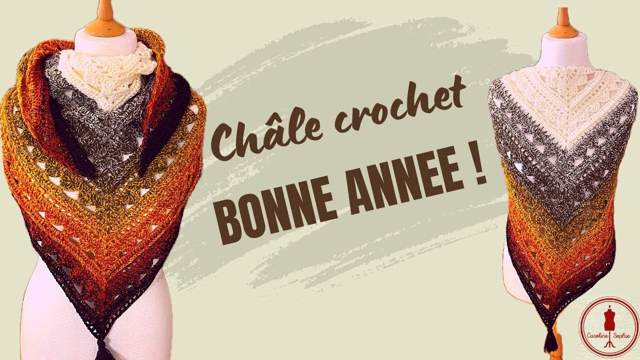 ⚜️CHALE AU CROCHET⚜️