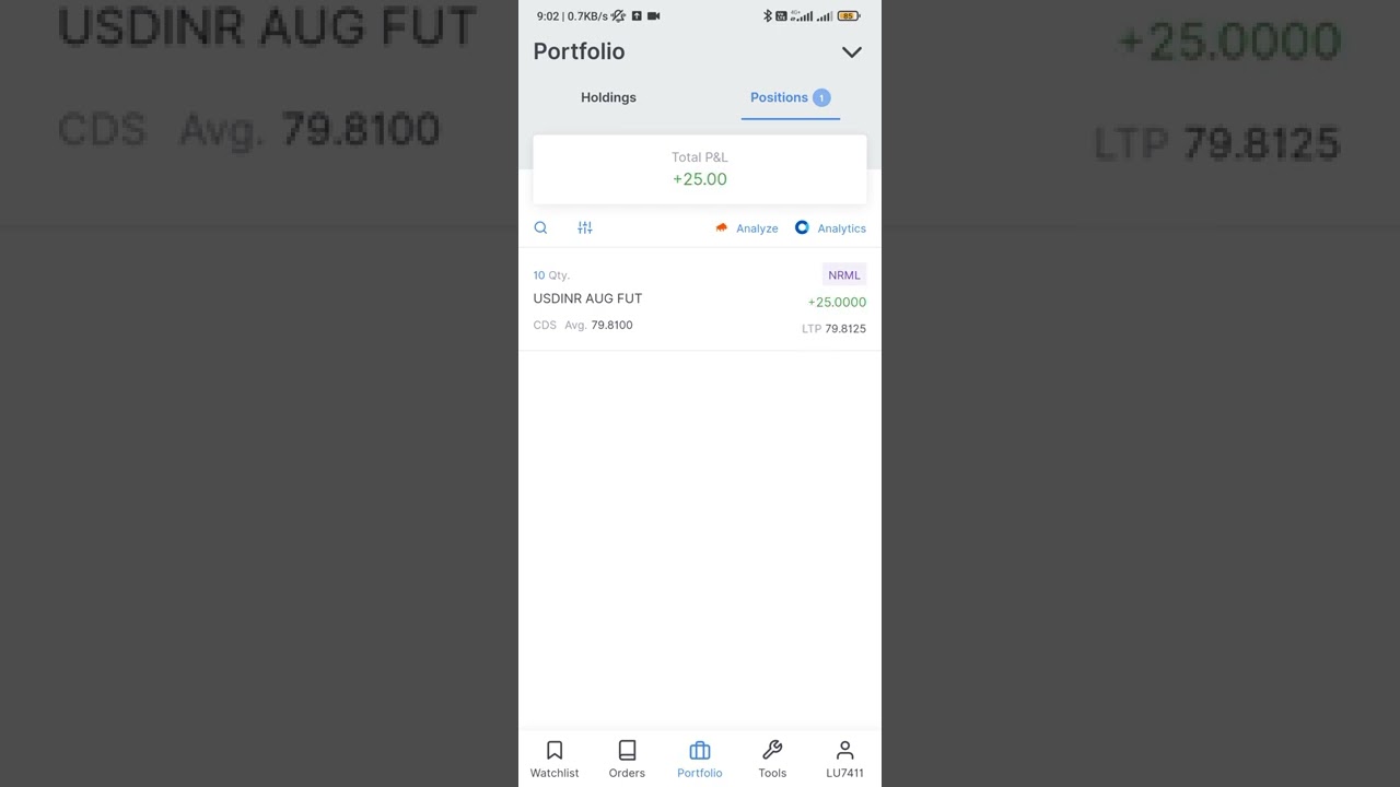 Live Usdinr Trading Strategy