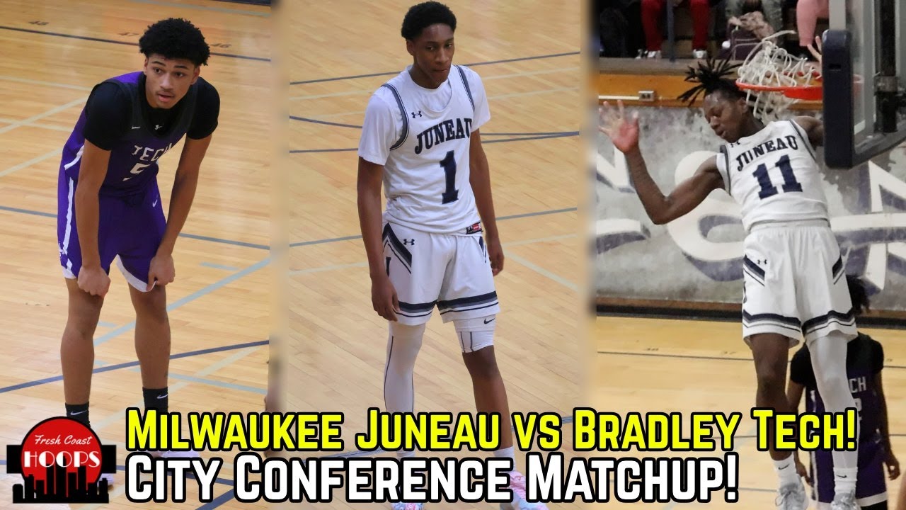 Milwaukee Juneau And Bradley Tech Face Off In City Conference Matchup!