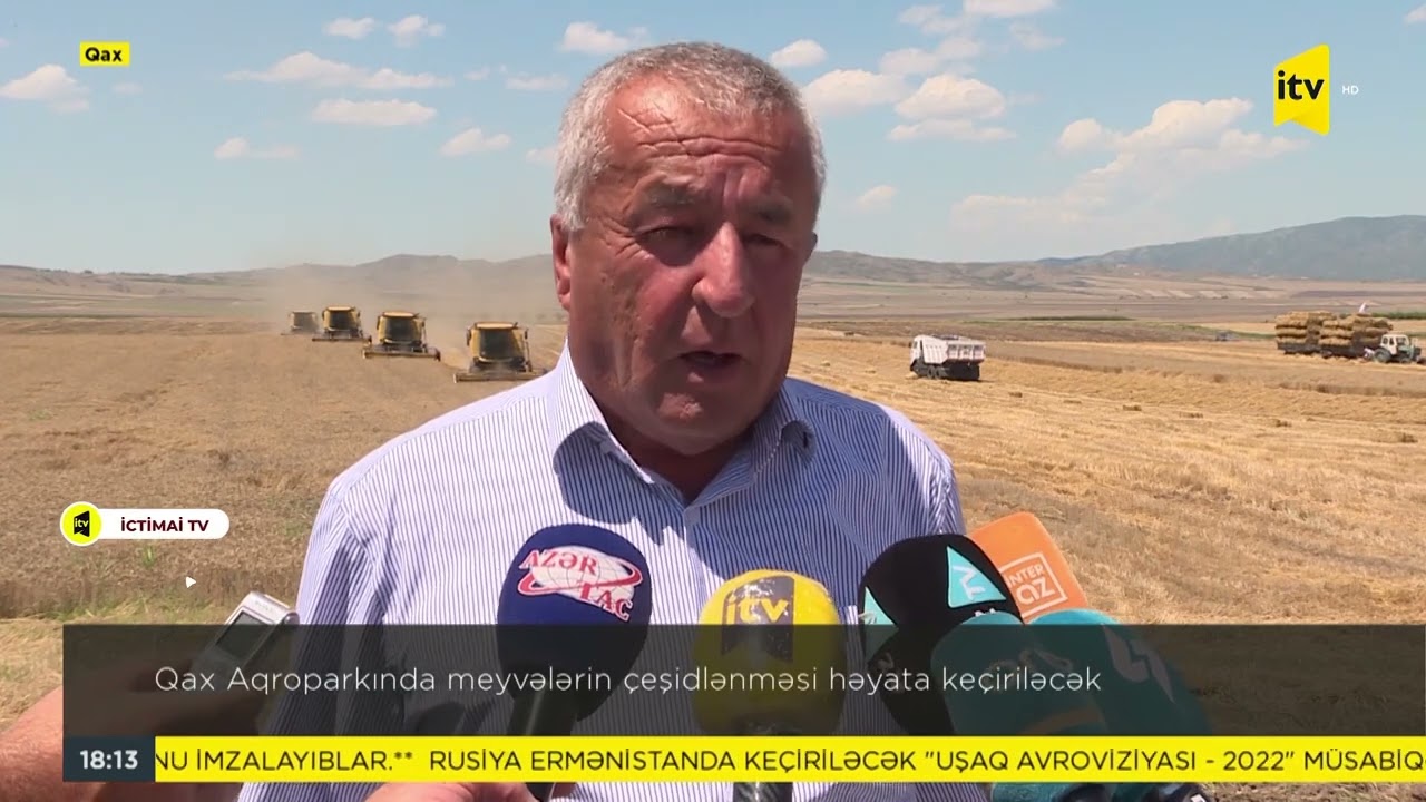 Qax Aqroparkında meyvələrin çeşidlənməsi həyata keçiriləcək