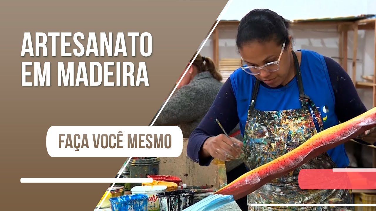 Conheça os lindos artesanatos em madeira produzidos na cidade de Silveiras/SP
