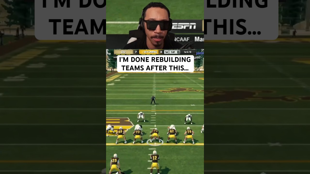 Homeboy Broke SIX Tackles & Plays At Wyoming?? | NCAA Football 14 Online Dynasty College Football