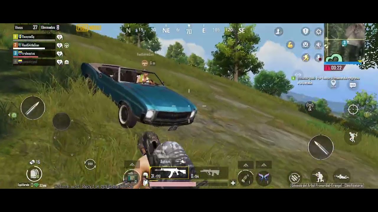 Jugando PUBG Mobile #3