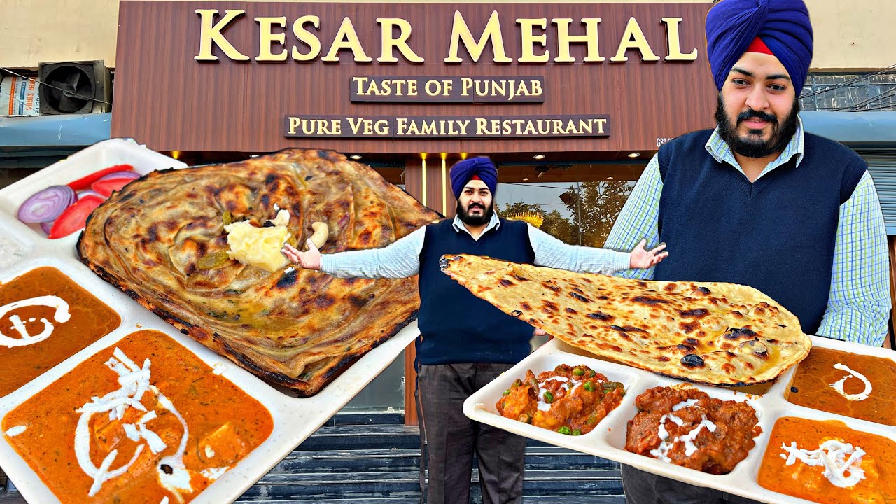 Faridabad मैं आया Kesar Mehal । Amritsar का Swad । unlimited Thali offers in Faridabad