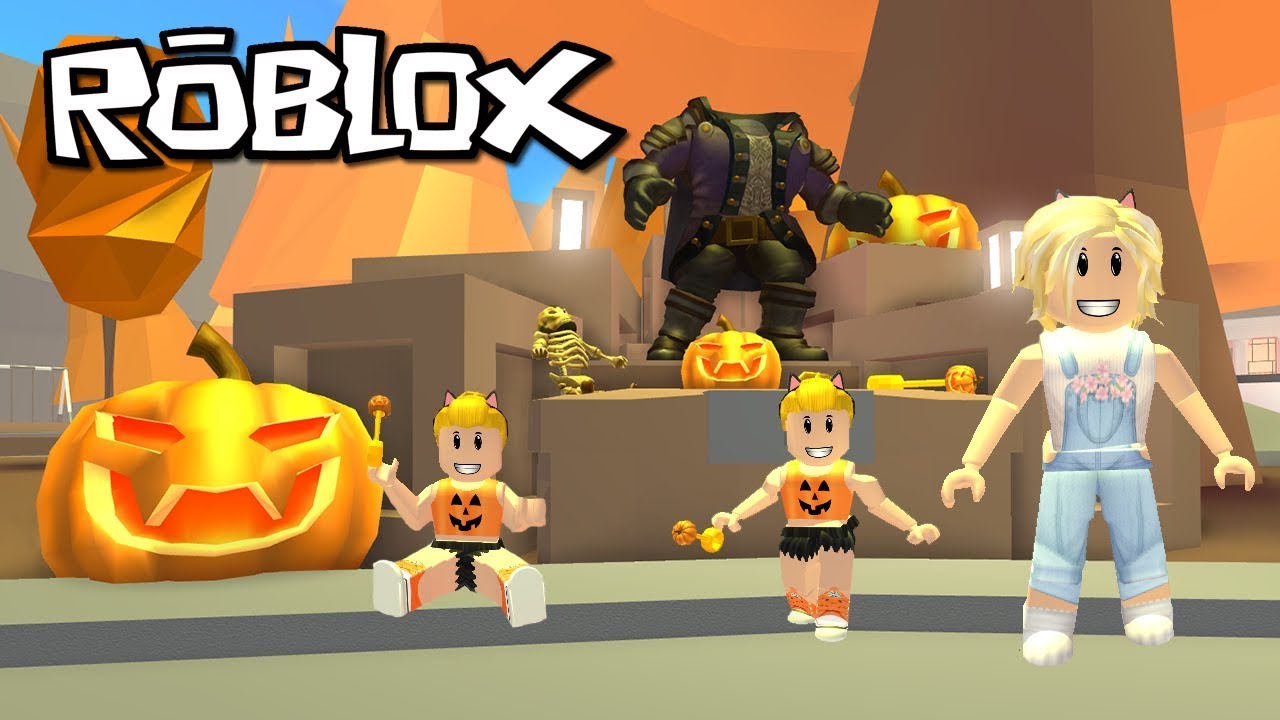Событие на Хэллоуин! Roblox: Усынови меня!