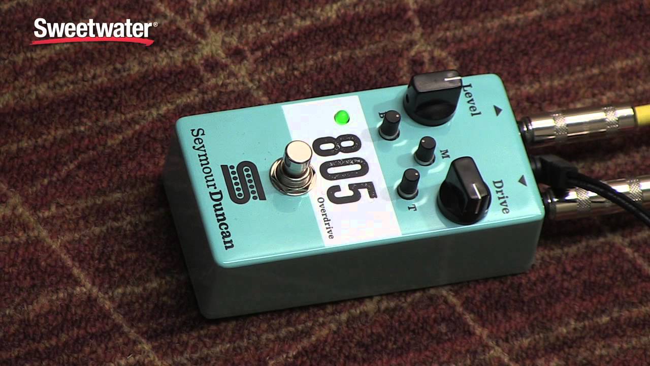 Seymour Duncan 805 Overdrive Pedal Review - Sweetwater Sound