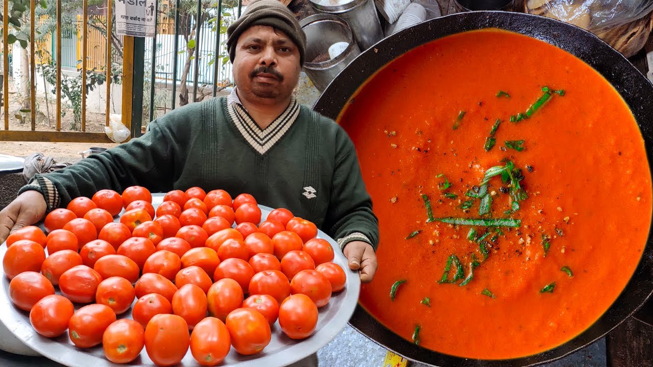 मेरे ढाबे की टमाटर का सूप रेसिपी - टोमेटो सूप की ये सवादिष्ट रेसिपी कैसे बनाते हैं