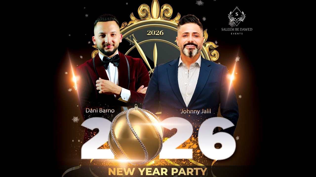SvG Live - New Year’s Party 2026 - Johnny Jalil & Dani Barno - Vancouver