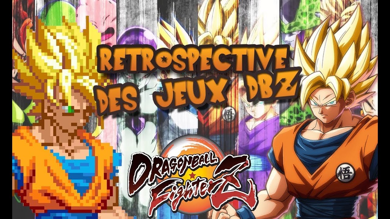 JEUX DBZ DE 1993 À 2019 ! RÉTROSPECTIVE !!!