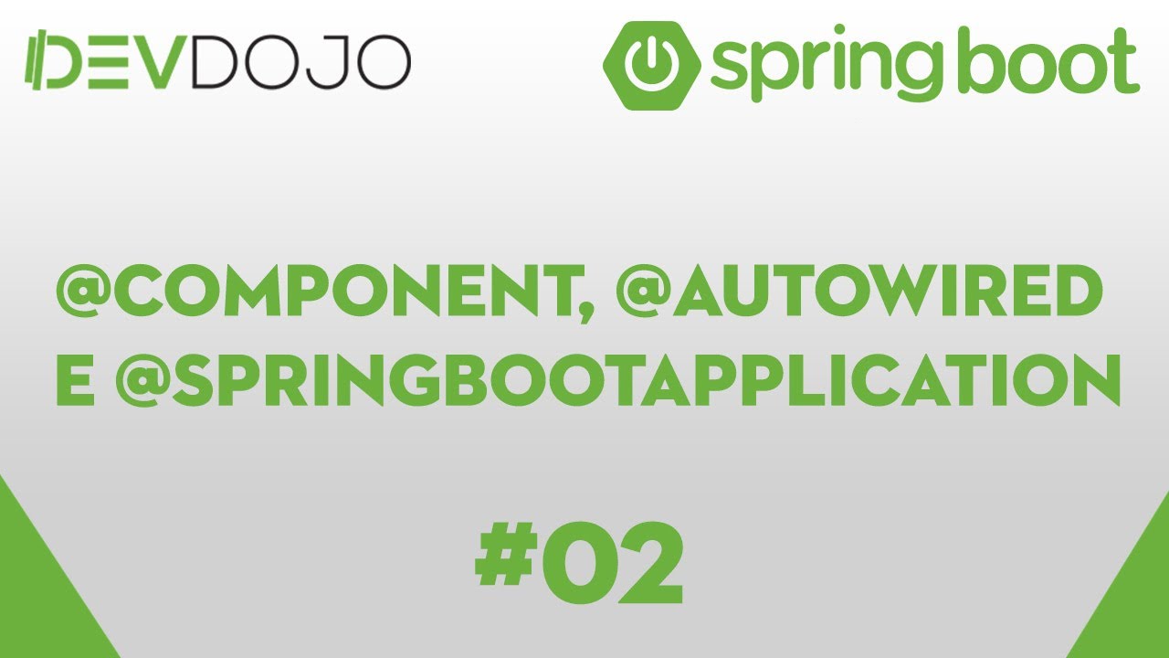 Spring Boot Essentials 02 - @Component, @Autowired e @SpringBootApplication