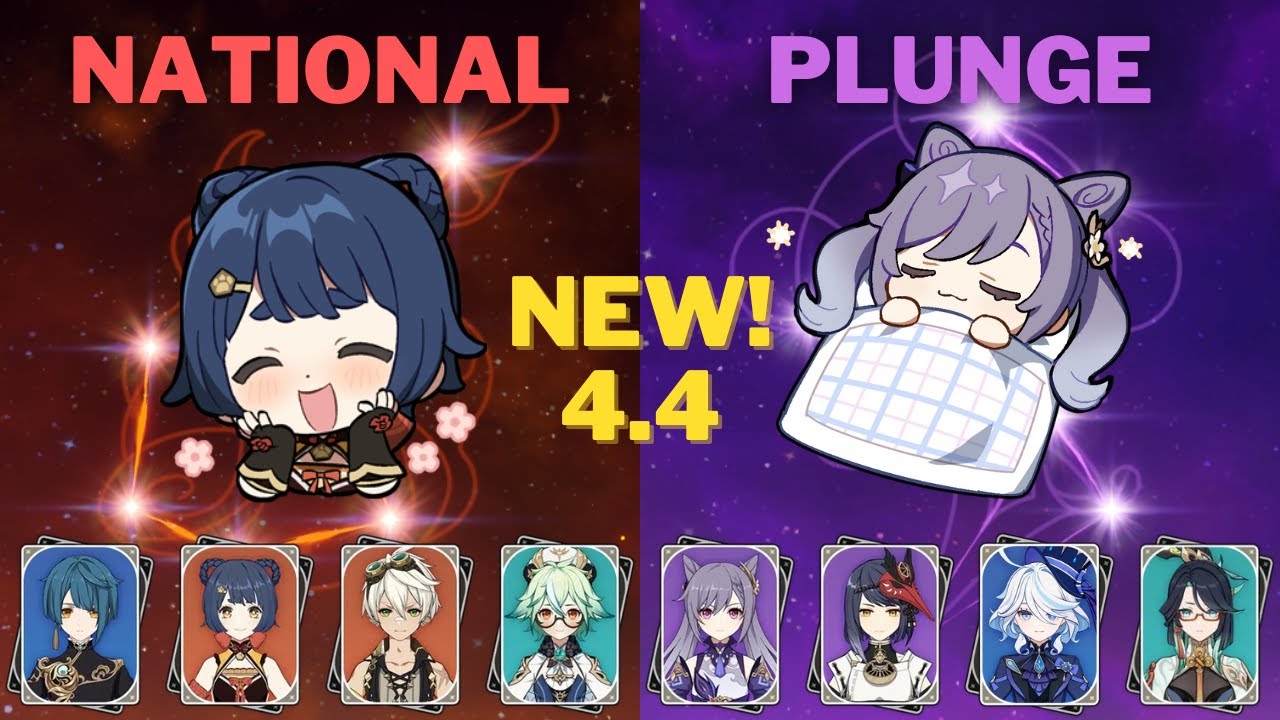 Xiangling National & C5 Keqing Xianyun Plunge - NEW 4.4 Spiral Abyss Floor 12