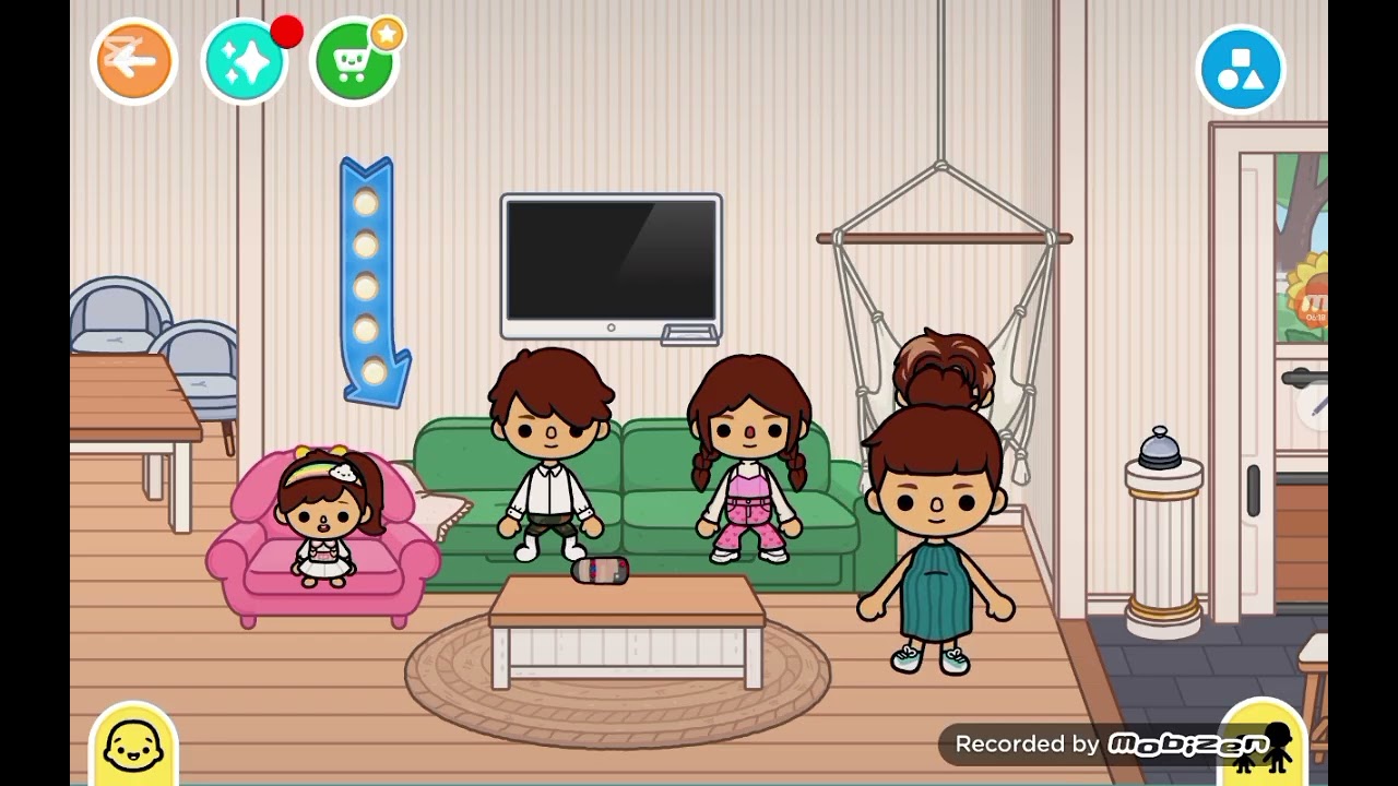 Toca Boca normální rodinka díl 6 🎊❤️❤️🏡👫 #rabbitka17 #tocaboca #tocabocacz