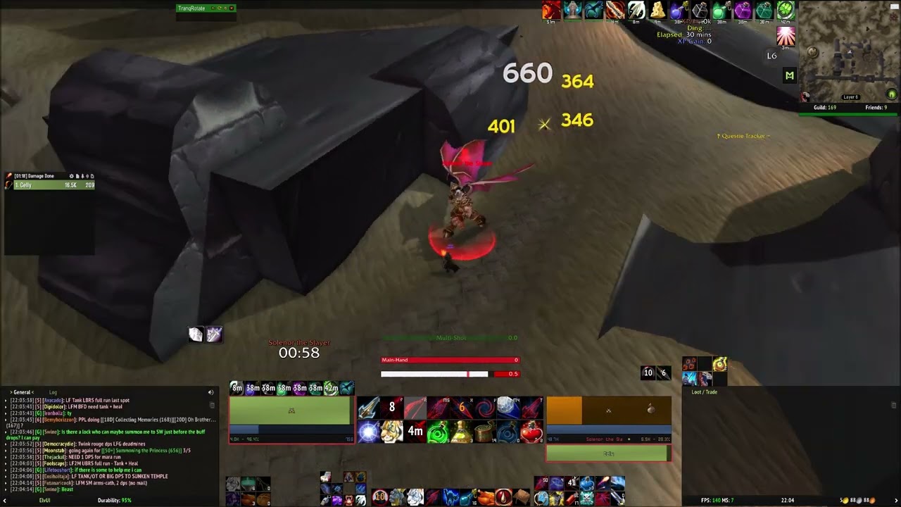 WoW Classic Hardcore - Hunter Epic Quest - Solenor Silithus