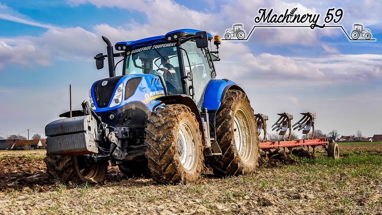 Labour d'hiver 2019 | New holland t7.210 | Vogel Noot