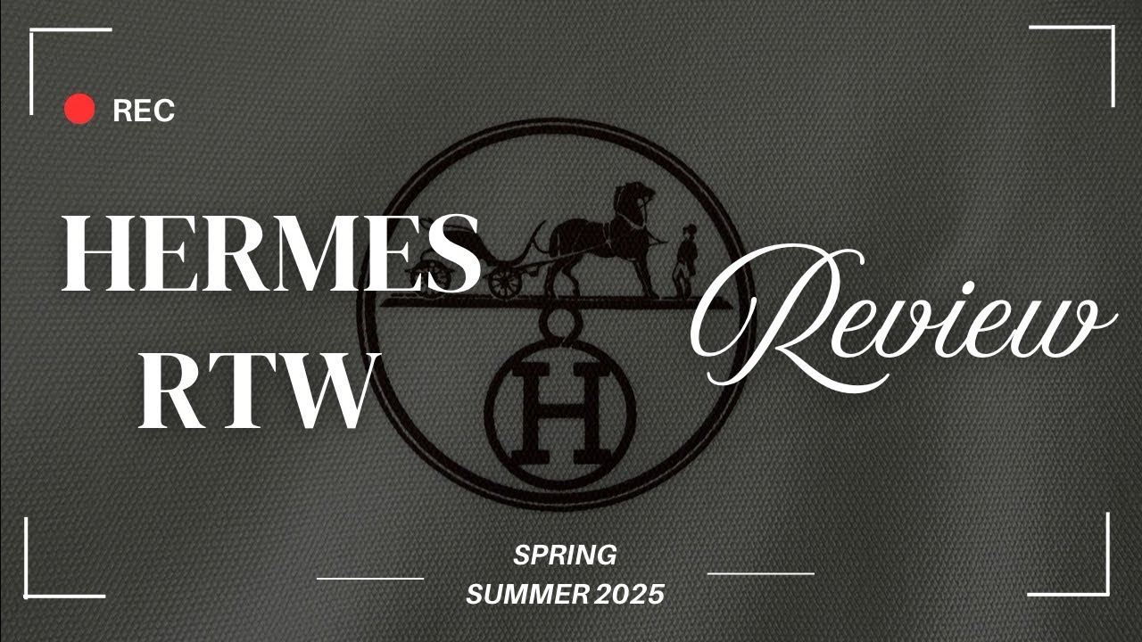 A Very Unique Hermes RTW piece from their Spring / Summer 2025 Collection