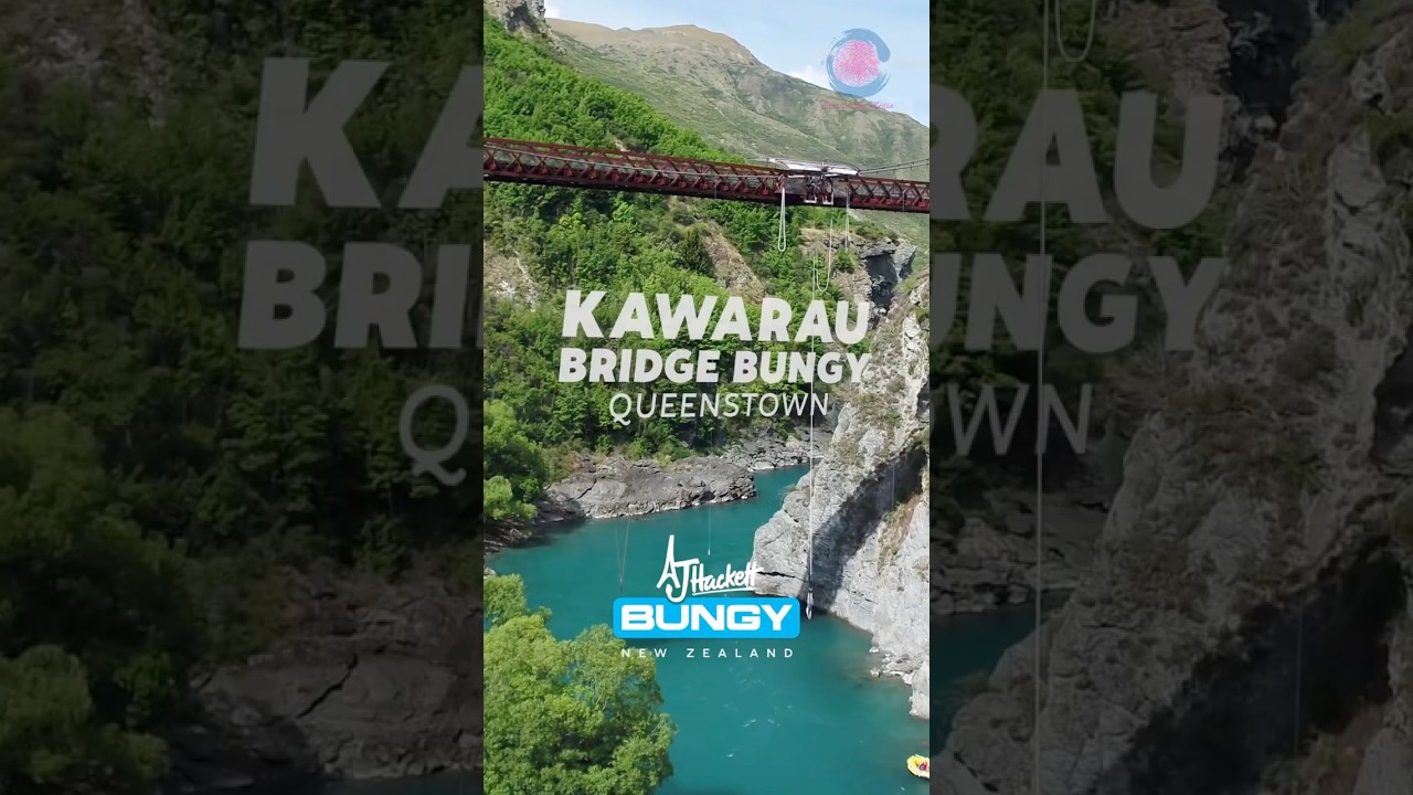 Couple Bungy NewZealand. AJ Hackett Kawarau Bridge Bungy. #coupleadventures #newzealand #bungyjump