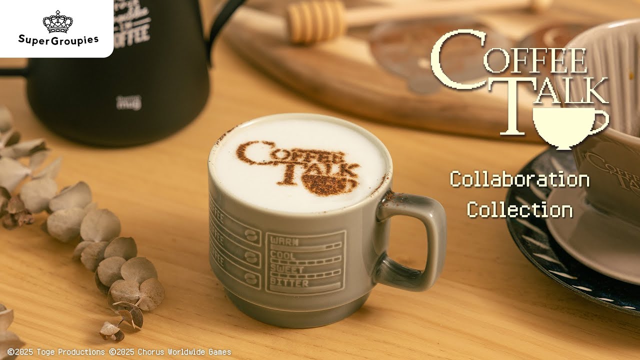 Coffee Talk &times; SuperGroupies | Collaboration Merch Now Available!