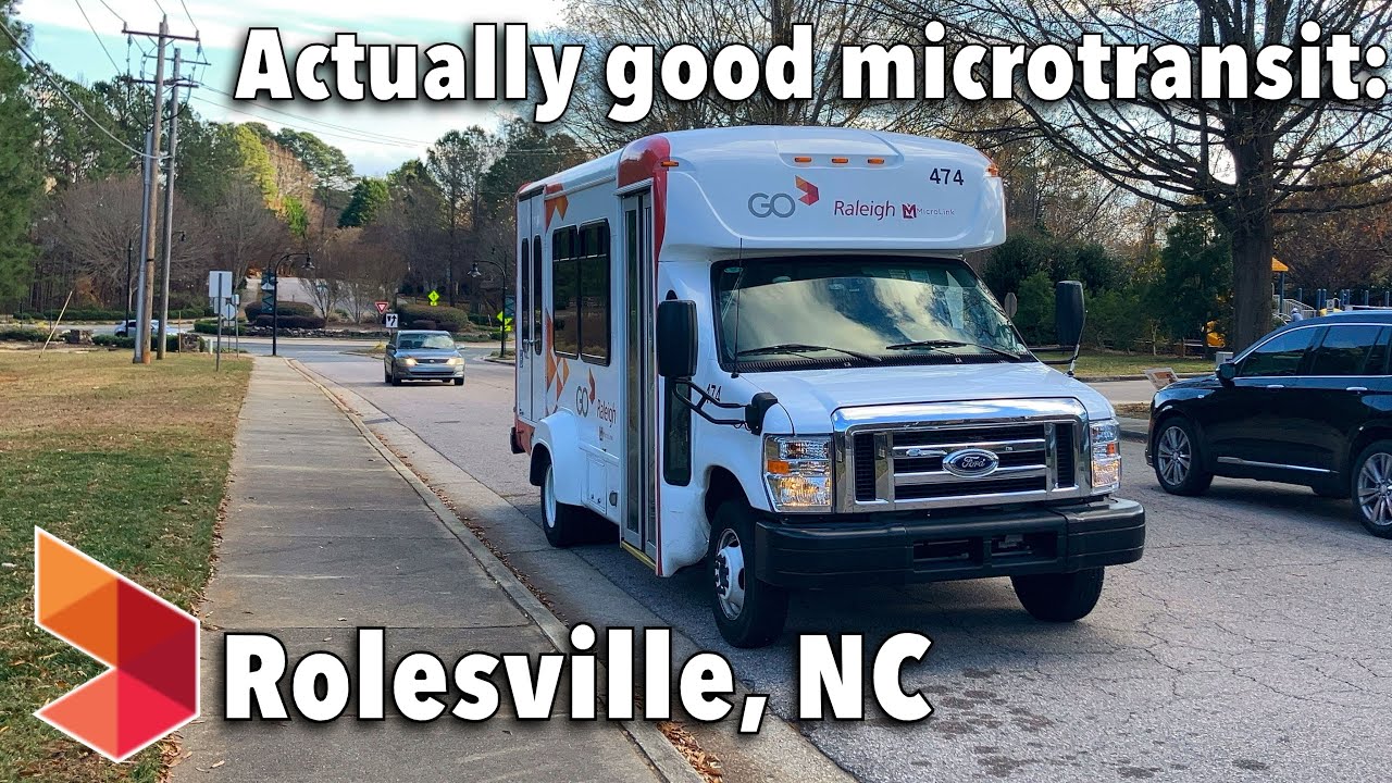 Actually good microtransit: Microlink (Rolesville, NC)