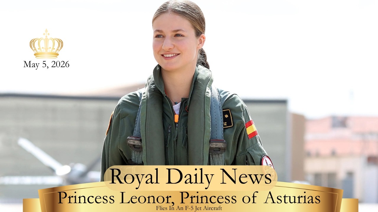 Princess Leonor Takes Flight In An F-5 Jet As Military Training Nears Completion & More #royalnews