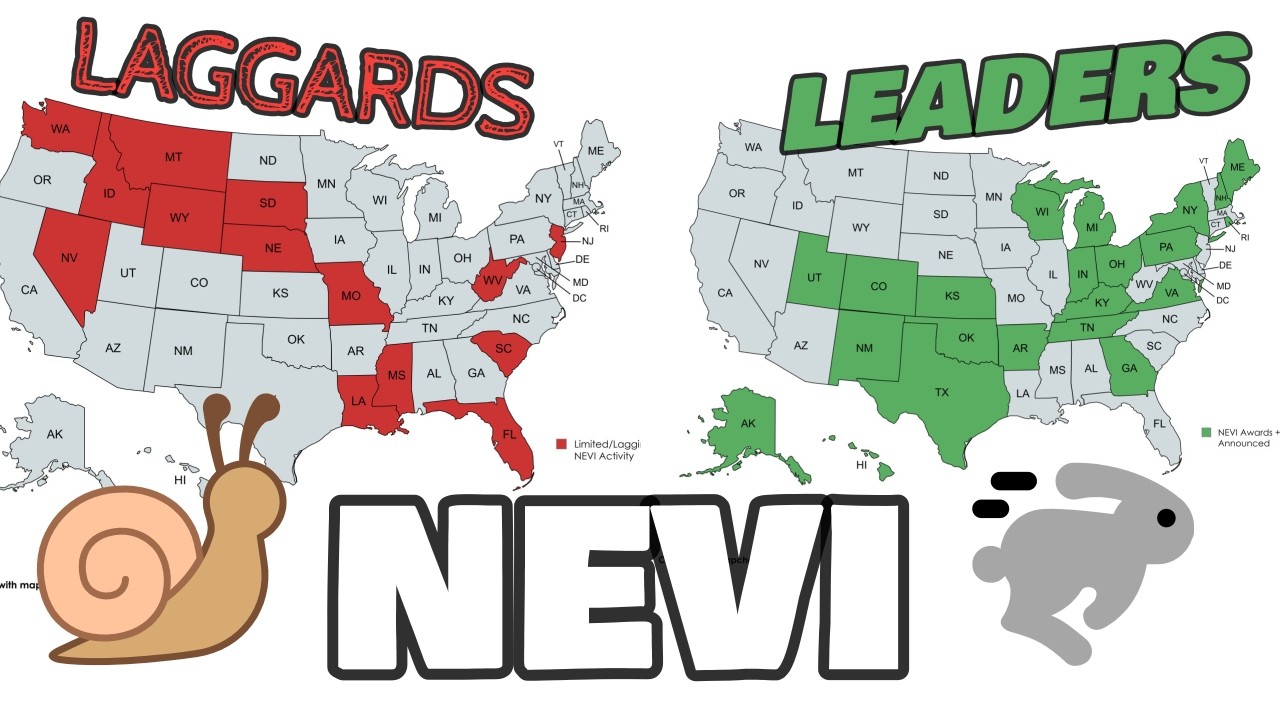 Laggards and Leaders: Tracking State NEVI Performance | NEVI Update # 2 May/June 2024