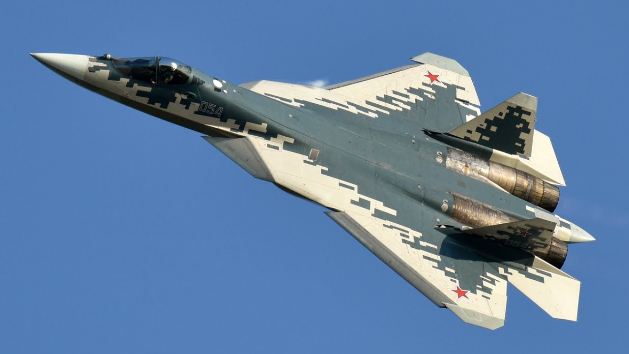 Sukhoi Su-57 'Felon' 5th Generation Stealth Multirole Fighter | In Action