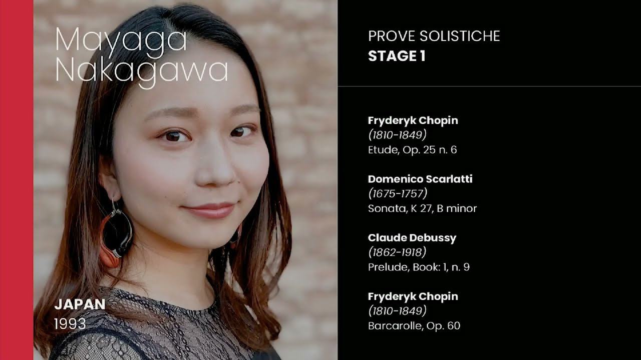 Piano FVG 2023 - Prove Solistiche / Stage 1 - Mayaga Nakagawa