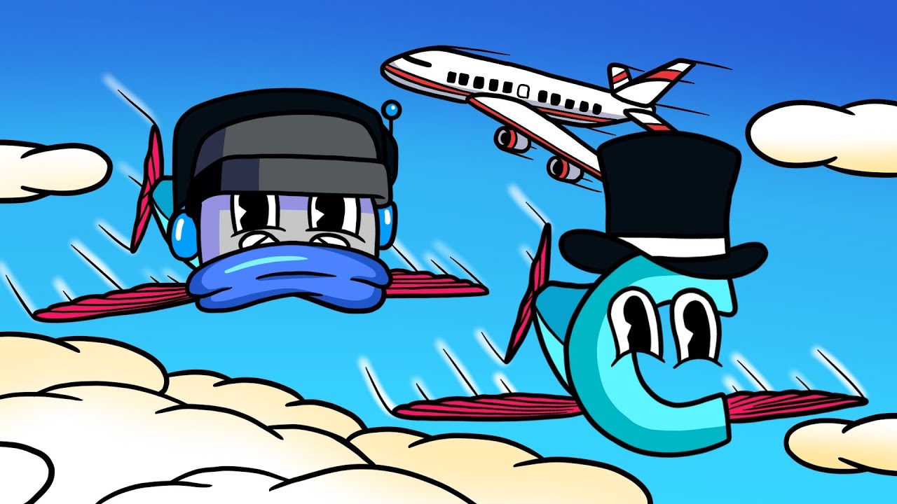 We Flew Out of a Airplane and Escaped in I Am Fish!