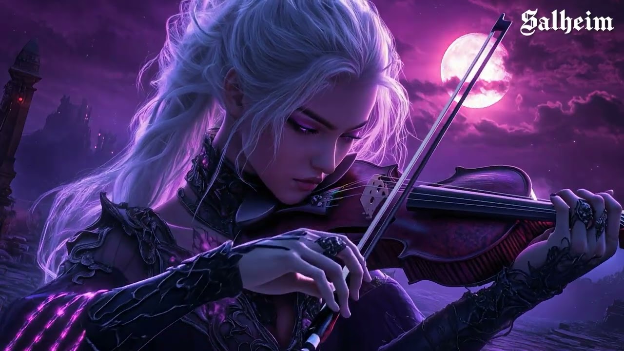 Crimson Dawn - 1 Hour Dark Violin Symphonic Rock - Emotional Gothic Fantasy Music Mix