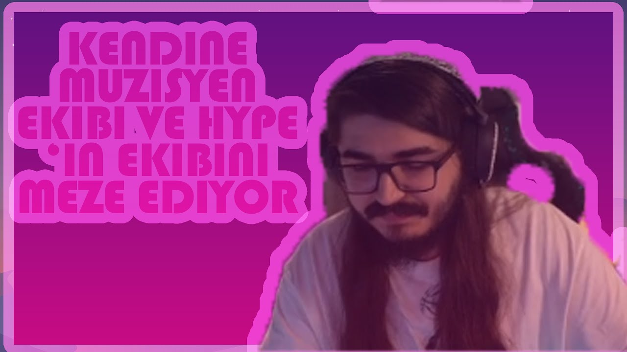 KENDİNE MÜZİSYEN EKİBİ VE ÇAĞRININ EKİBİNİ MEZE EDİYOR