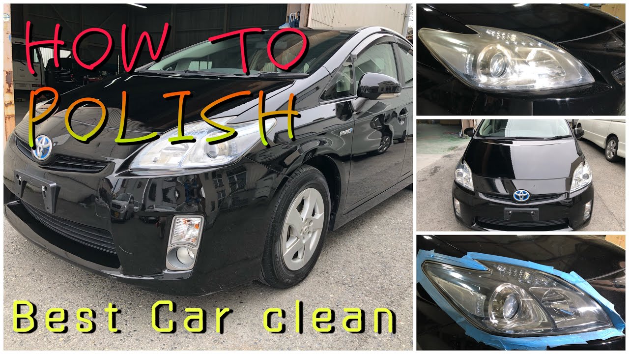 [ZVW30 PRIUS]　How To Polish Cliean    Car Wash  DEEP Cleaning