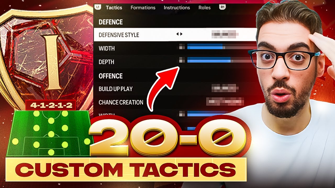 BEST META 41212(2) FORMATION & CUSTOM TACTICS | FC 24 Ultimate Team