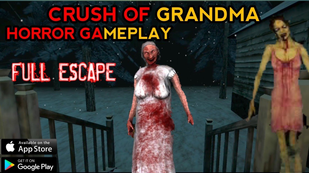 CRUSH OF GRANDMA HORROR MULTIPLAYER FULL GAMEPLAY | how to escape from Grandma house Shizuka gaming 