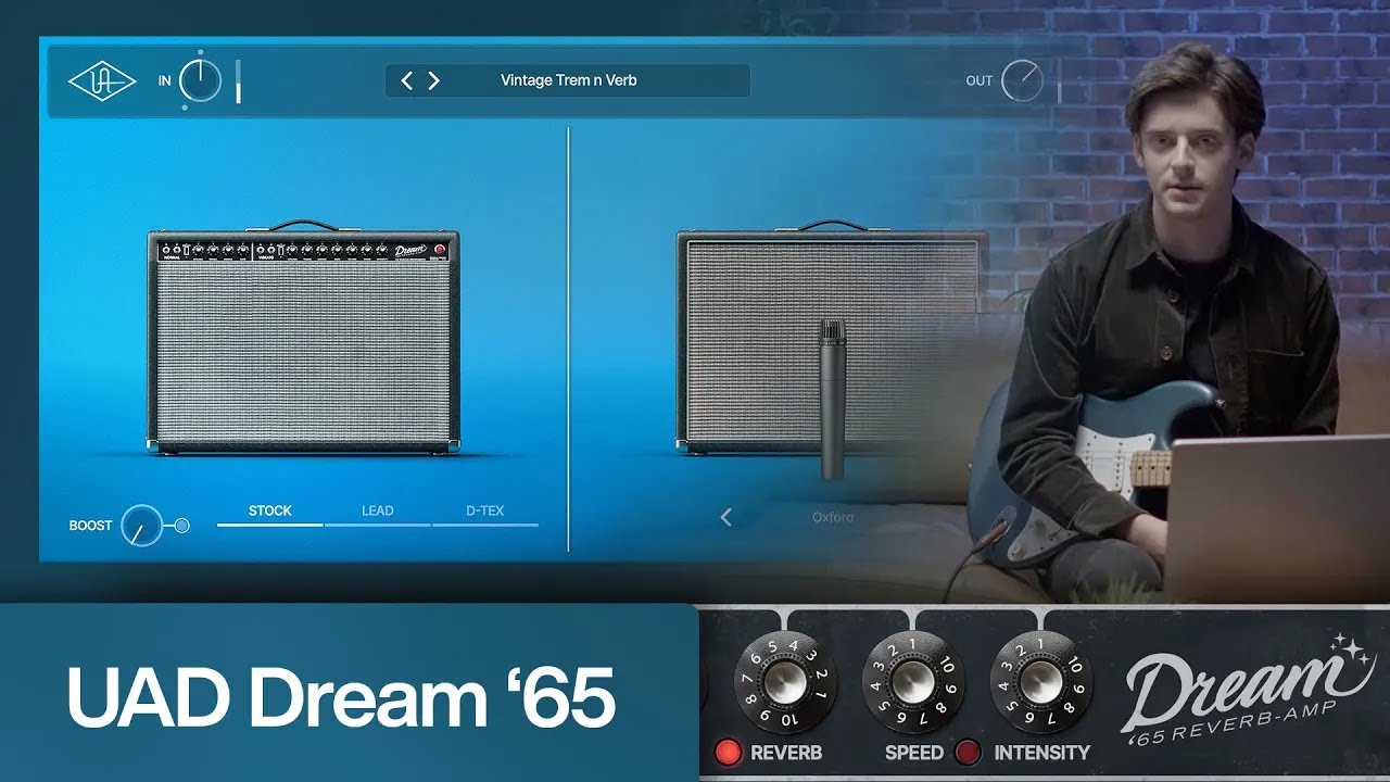 Introducing UAD Dream &lsquo;65 Reverb Amplifier