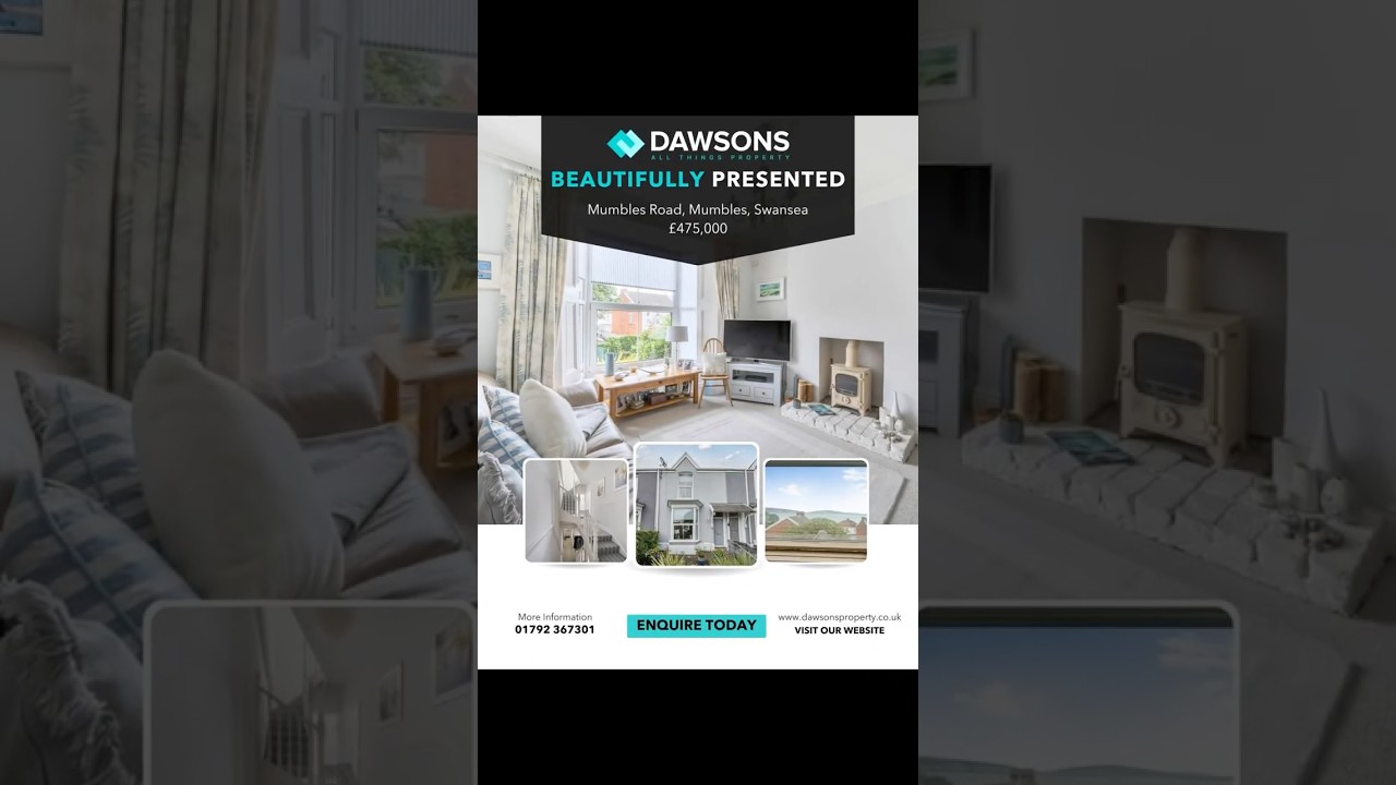 FOR SALE MUMBLES ROAD &pound;475,000 Dawsons Swansea #home