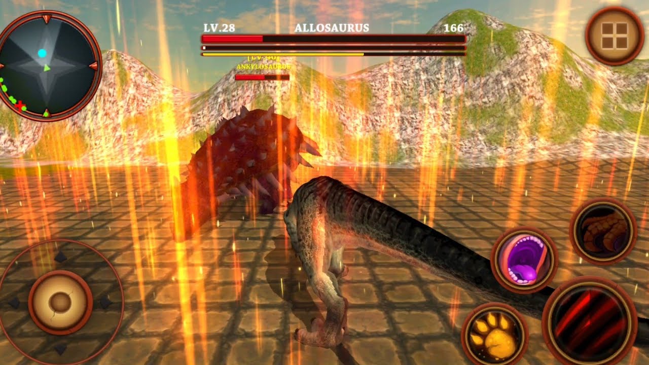 Allosaurus Simulator - Dinosaur Survival Battle 3D Android Gameplay