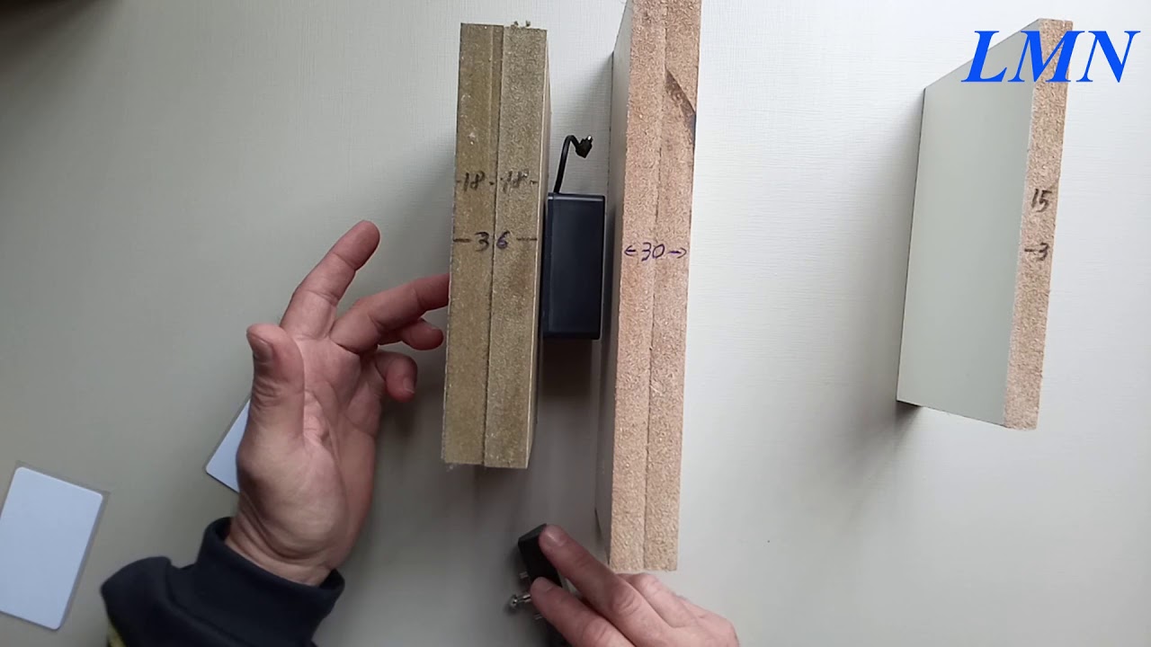 Fechadura RFID invisível para móveis.-Abre por fora e por dentro.