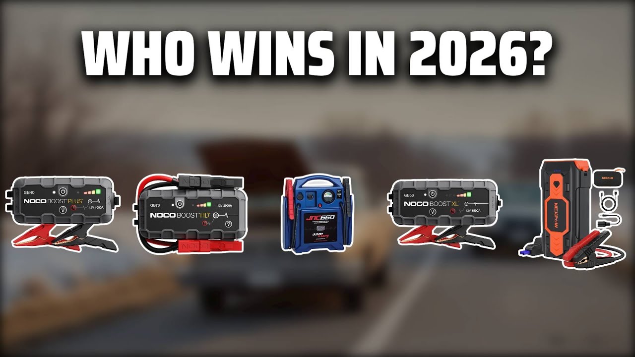 The Top 5 Best Jump Starter in 2026 - Must Watch Before Buying!