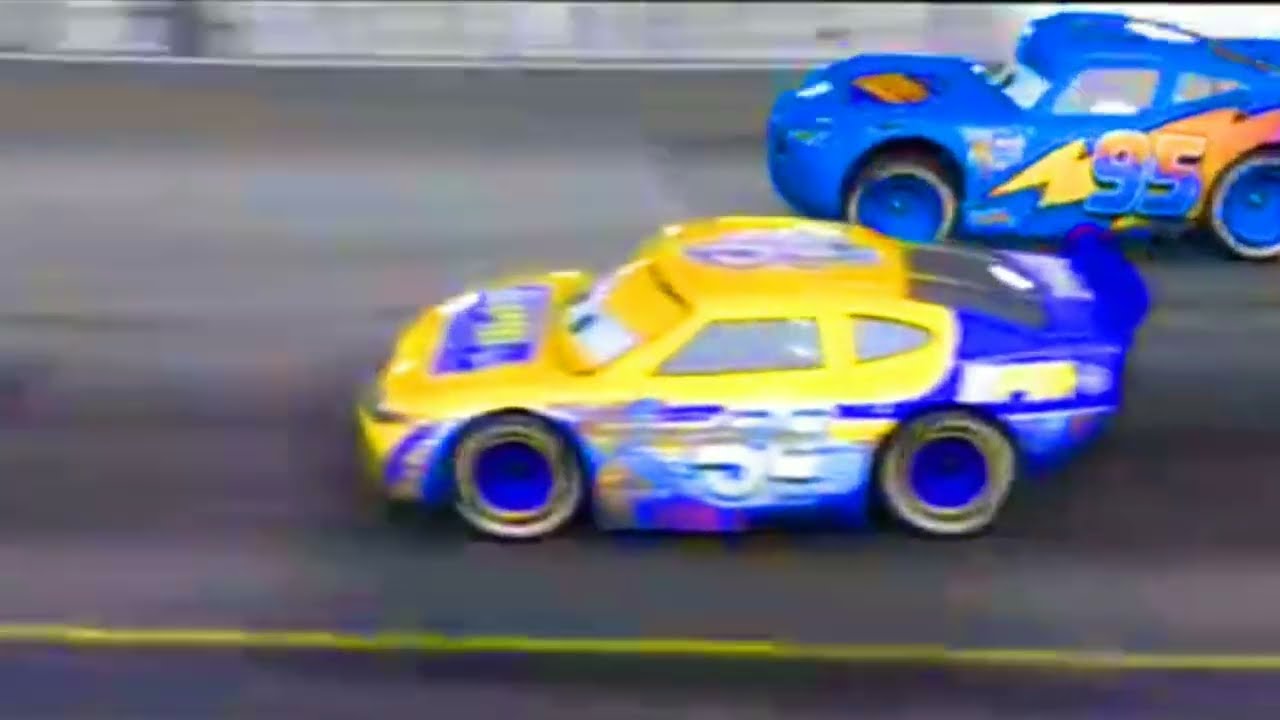 Cars - All My Friends Are Dead Blue Lightning McQueen (Music Video)