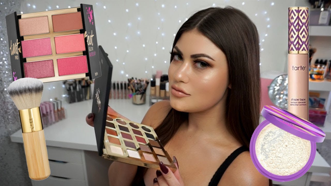 FULL FACE OF TARTE COSMETICS ❤️Neutral Glam.. My Fav