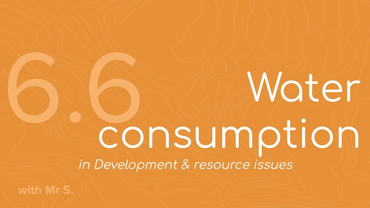 Water consumption (FMGL6.6)