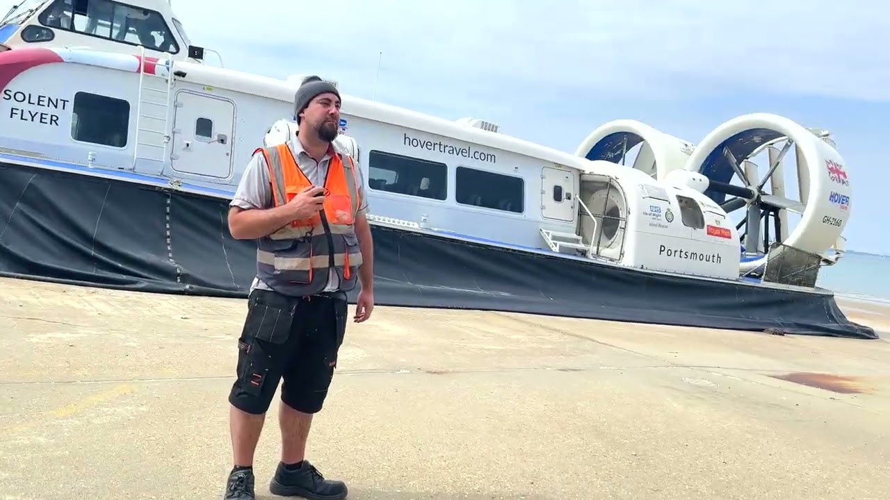 Hovercraft- Ryde to Southsea