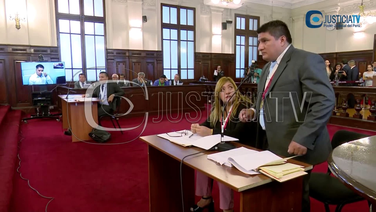 Exposición Juan Carlos Portugal, abogado de Adriano Pozo, en la Corte Suprema de Justicia.