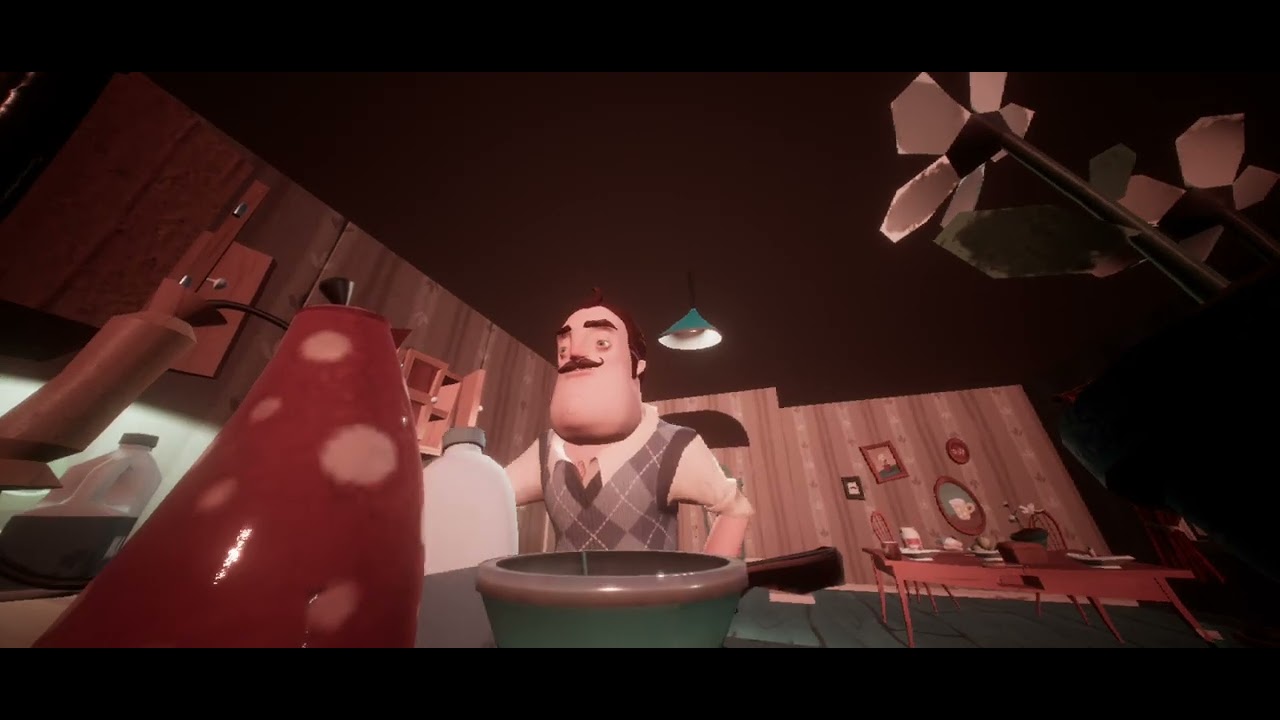 I Survive Hello Neighbor Alpha 2 Android Port No Caught and Caught again! 