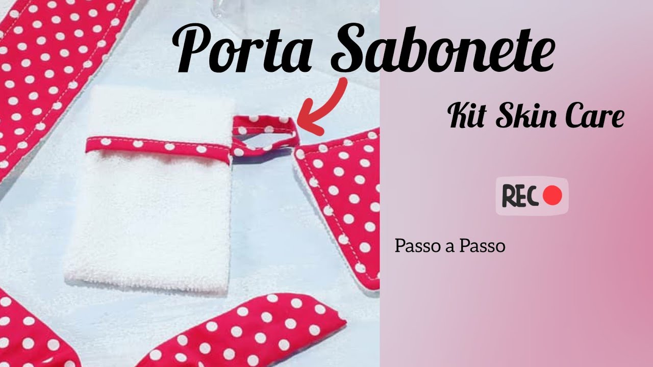 Como fazer uma Esponjinha porta sabonete do 