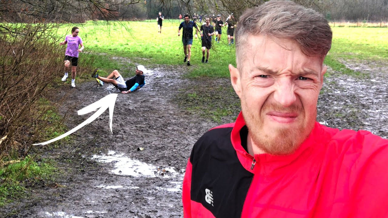 Пробежать ОЧЕНЬ грязный parkrun