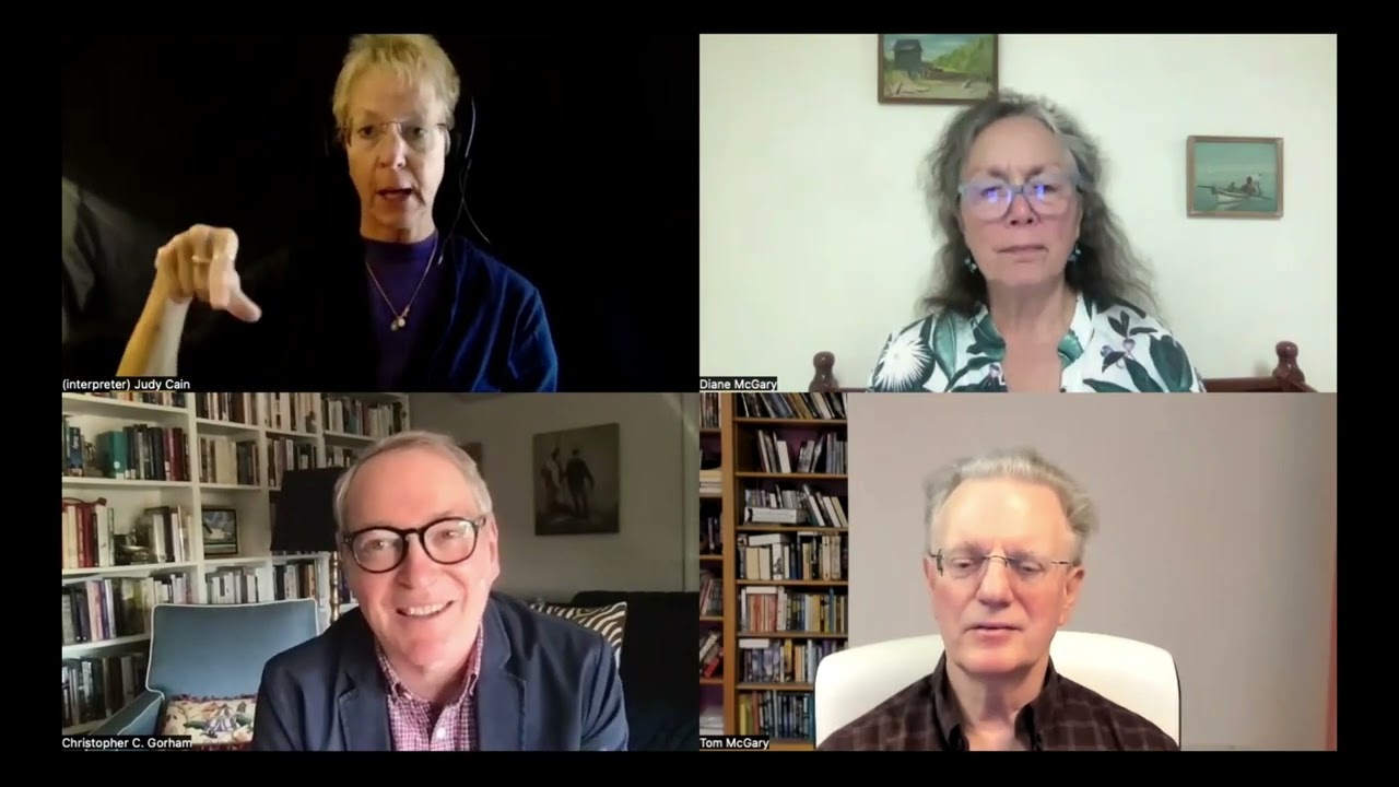 (ASL) Interview with Author Christopher Gorham, our January 25, 2025 Arts Saturday Author